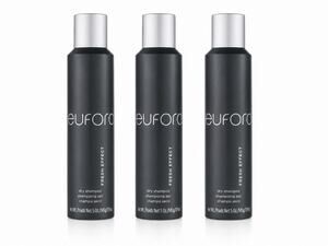 3x Eufora Fresh Effect Dry Shampoo 5 oz / 175ml Hair Refresh Spray